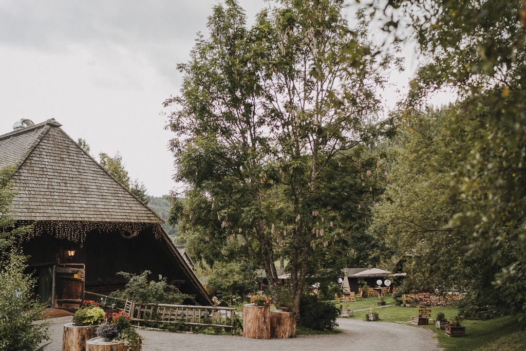 Feier in der Hochzeitlocation am Henslerhof im Schwarzwald