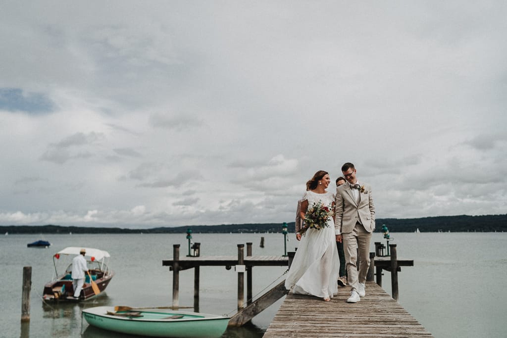 Eine schöne Hochzeitslocation am Ammersee für mich als Hochzeitsfotograf für freie Trauung eine schöne Location