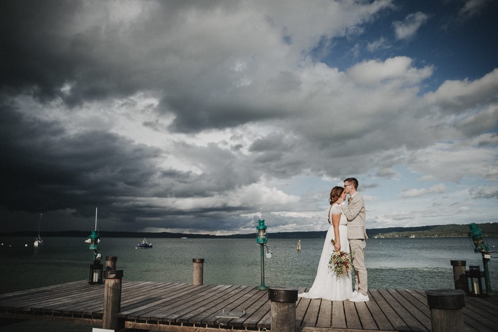 Eine schöne Hochzeitslocation am Ammersee für mich als Hochzeitsfotograf für freie Trauung eine schöne Location