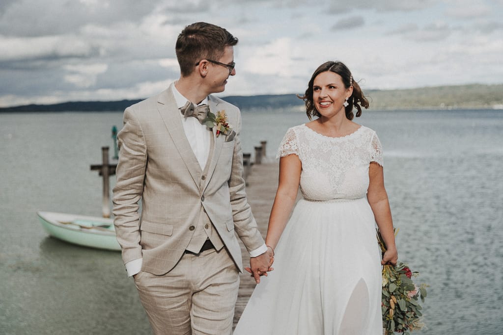 Eine schöne Hochzeitslocation am Ammersee für mich als Hochzeitsfotograf für freie Trauung eine schöne Location