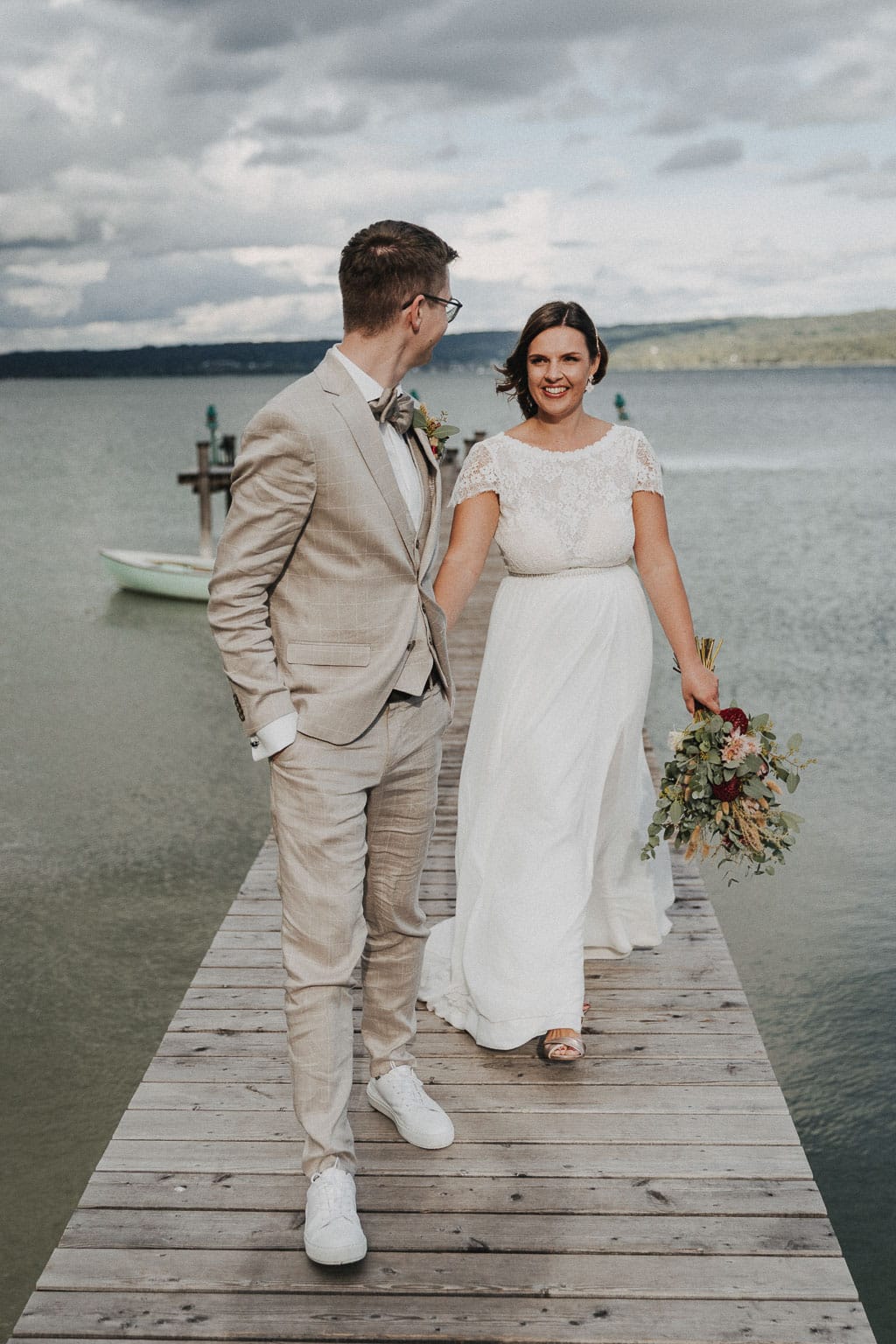 Eine schöne Hochzeitslocation am Ammersee für mich als Hochzeitsfotograf für freie Trauung eine schöne Location