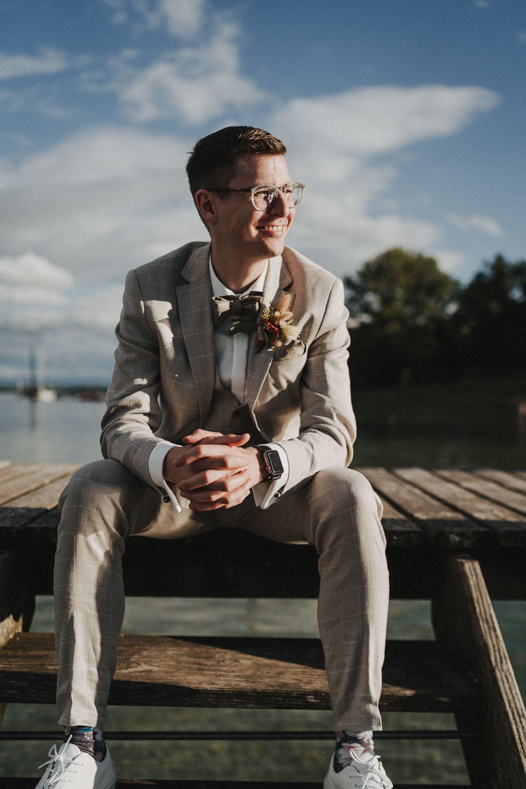 Eine schöne Hochzeitslocation am Ammersee für mich als Hochzeitsfotograf für freie Trauung eine schöne Location
